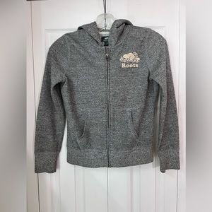 Roots kids salt and pepper sweater